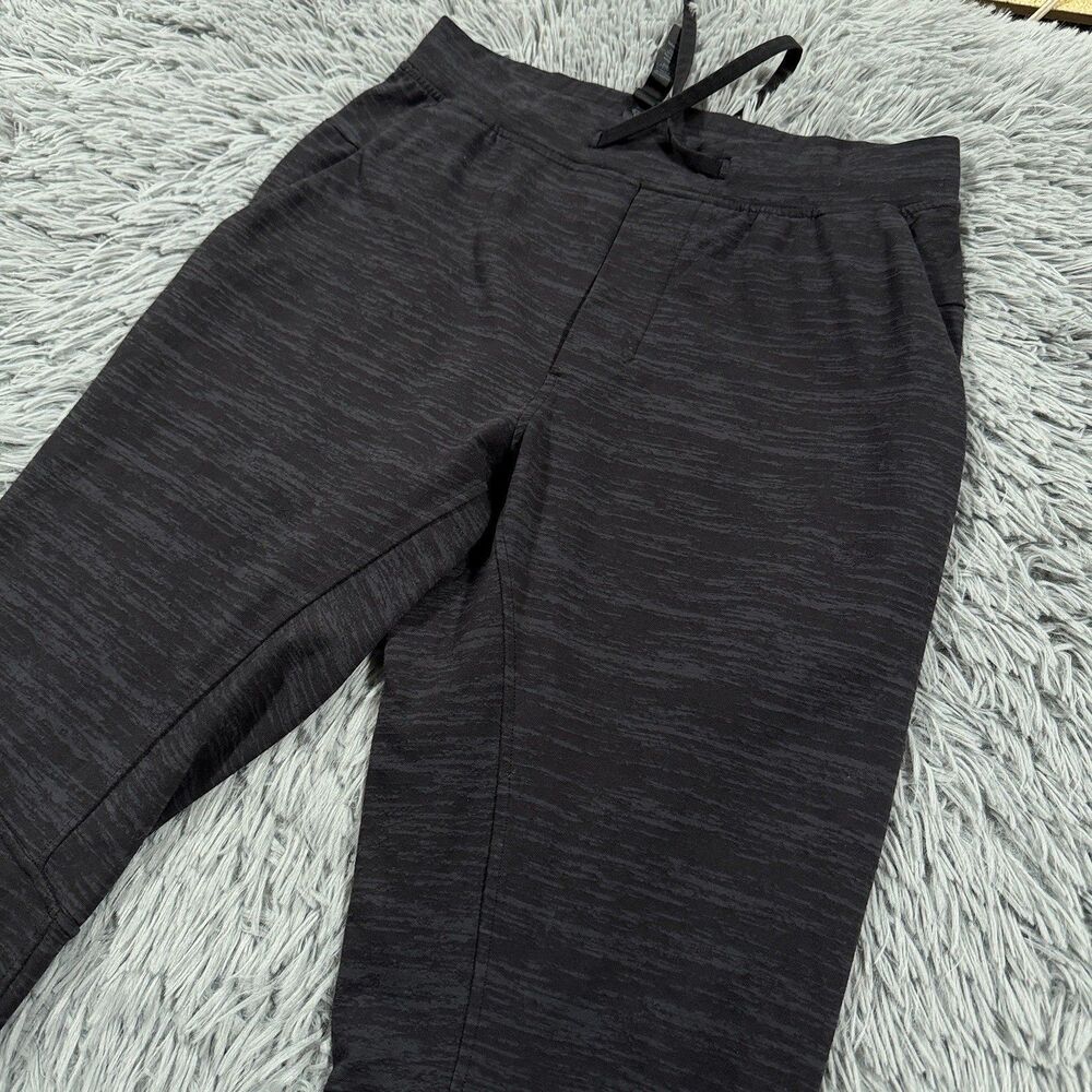 Lululemon Pants Small (28x28) Black City Sweat Joggers Stretch French Terry Mens
